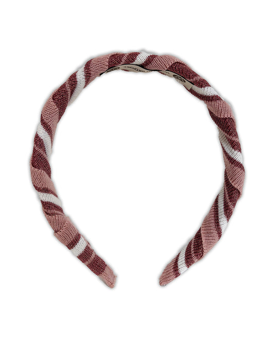 NEW IN: Pink Sparkly Candy Stripe Hairband