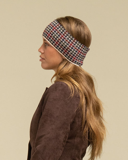 Multi-Houndstooth Headband