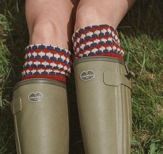 Bubble Cuff Classic Socks