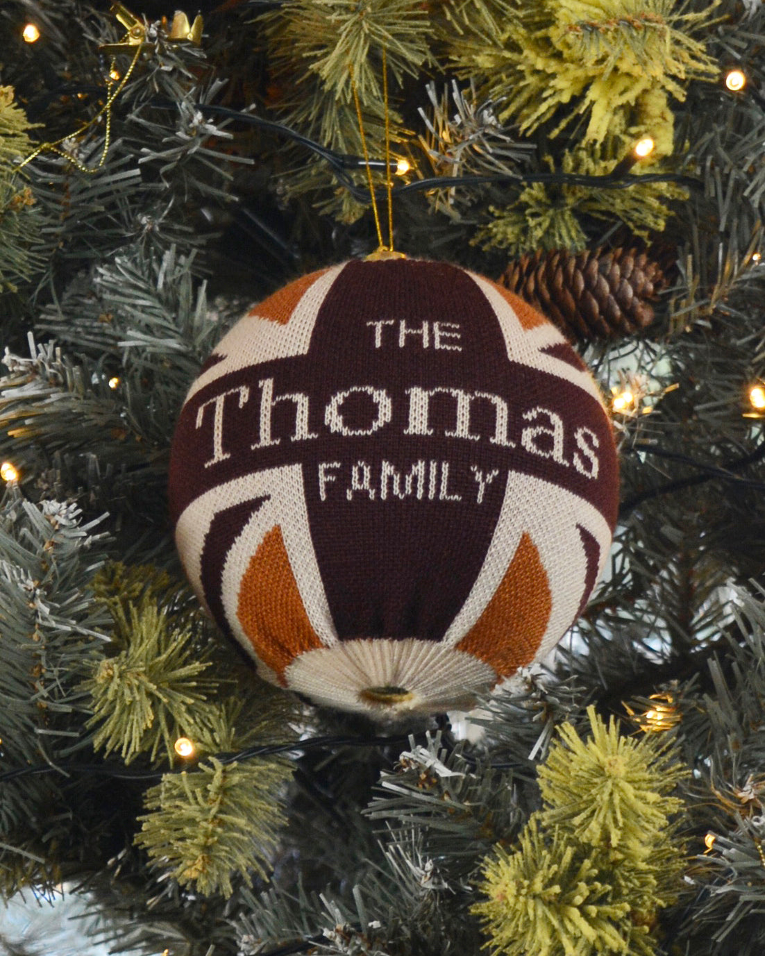 XL Personalised Christmas Bauble