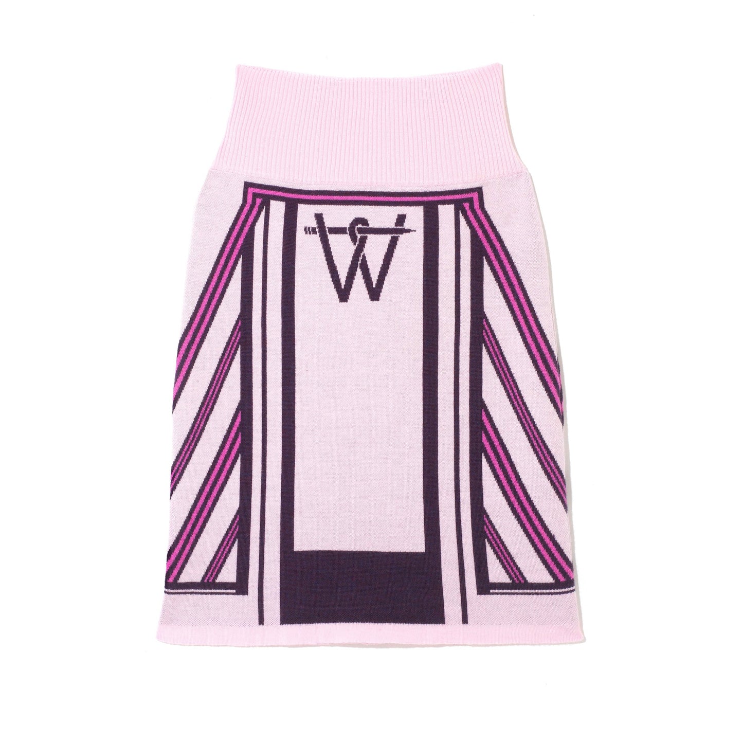 OUTLET: Eclipse Pencil Skirt Pink/Plum