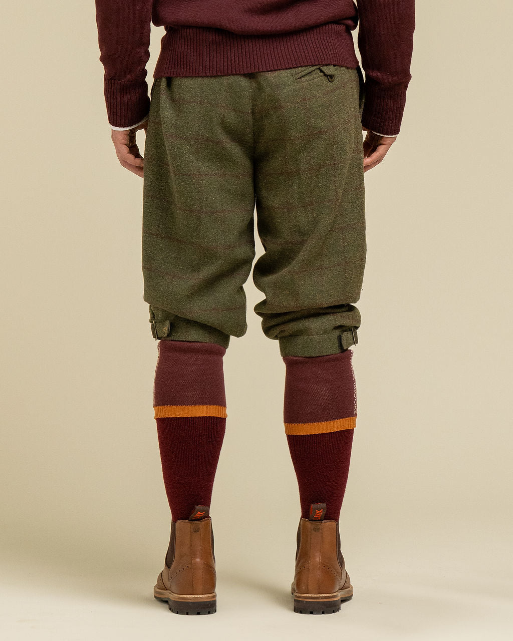 Majestic Stag Burgundy