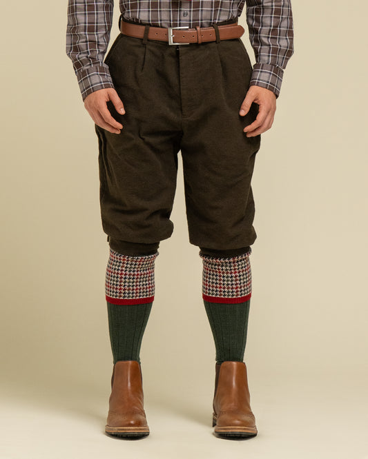 Multi-Houndstooth Sock