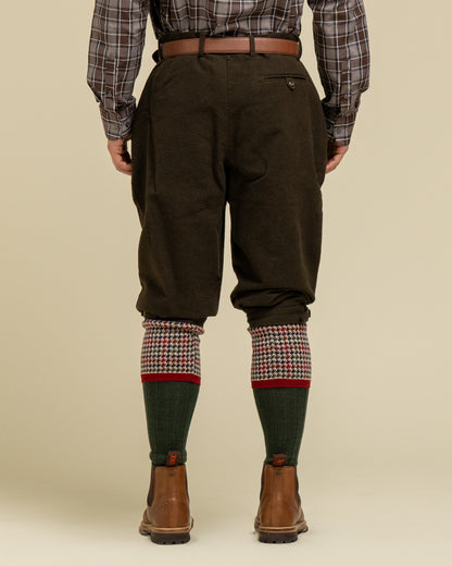 Multi-Houndstooth Sock