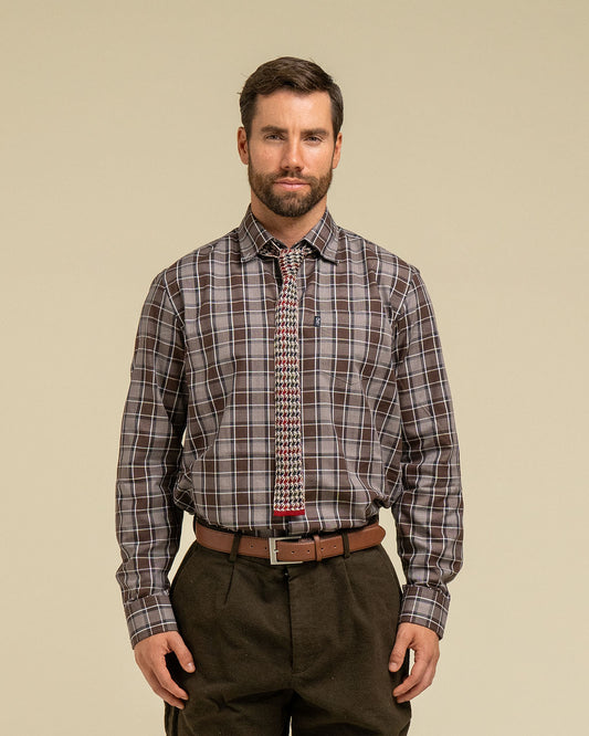Multi-Houndstooth Tie