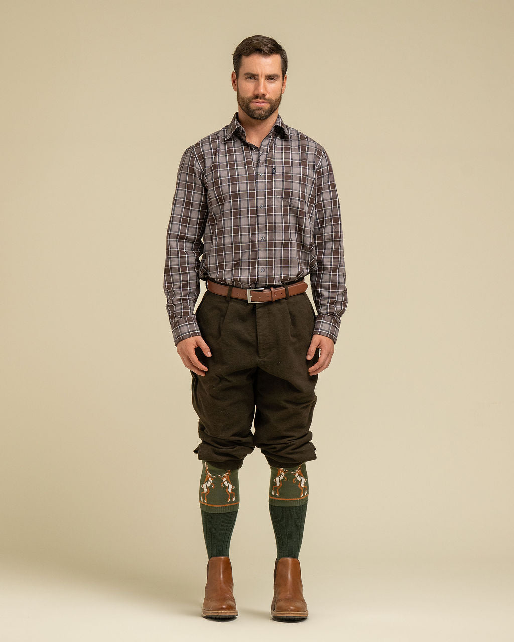 OUTLET: Boxing Hare Boot Socks Olive