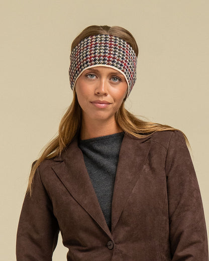 Multi-Houndstooth Headband