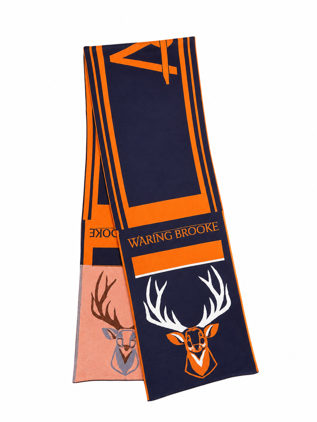 OUTLET: Majestic Stag Scarf Navy