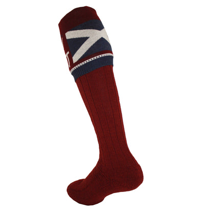 Flag of SCOTLAND Personalised Boot Socks