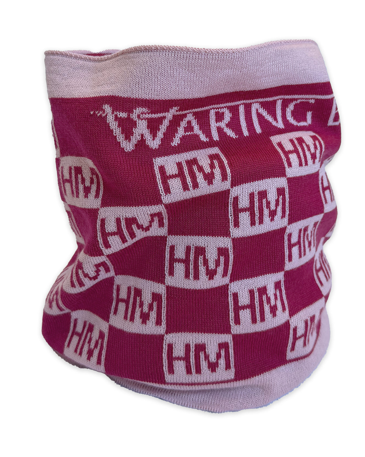 COMING SOON: Personalised Square Snood - Raspberry