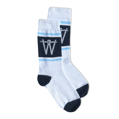 OUTLET: Everyday Cotton Logo Socks White
