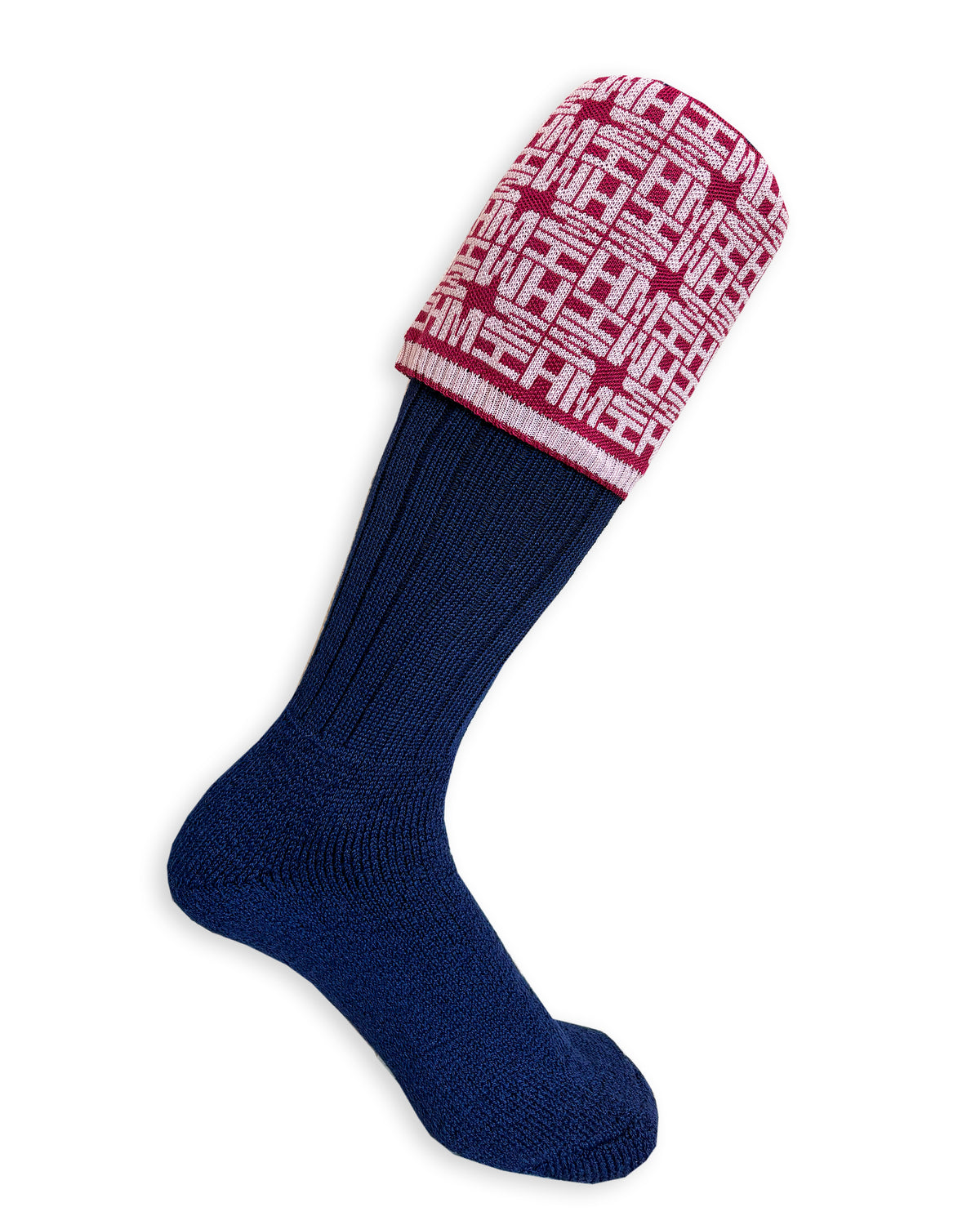 COMING SOON: Personalised Monogram Sock - Raspberry