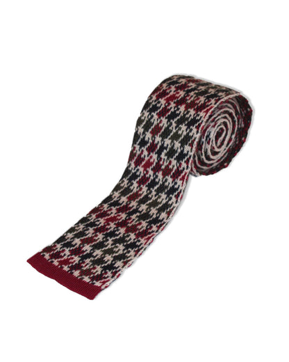 Multi-Houndstooth Tie