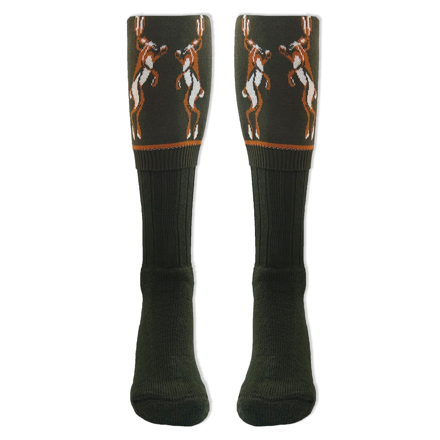 OUTLET: Boxing Hare Boot Socks Olive