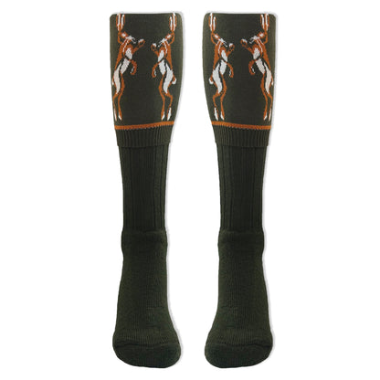 OUTLET: Boxing Hare Boot Socks Olive