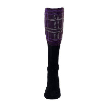OUTLET: Highland Tartan Socks Heather