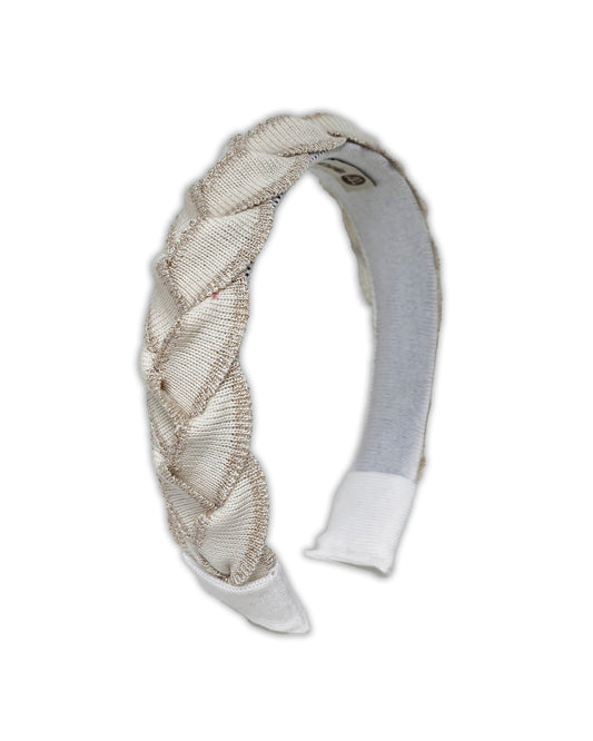 NEW IN: Ivory Sparkle Plait Hairband