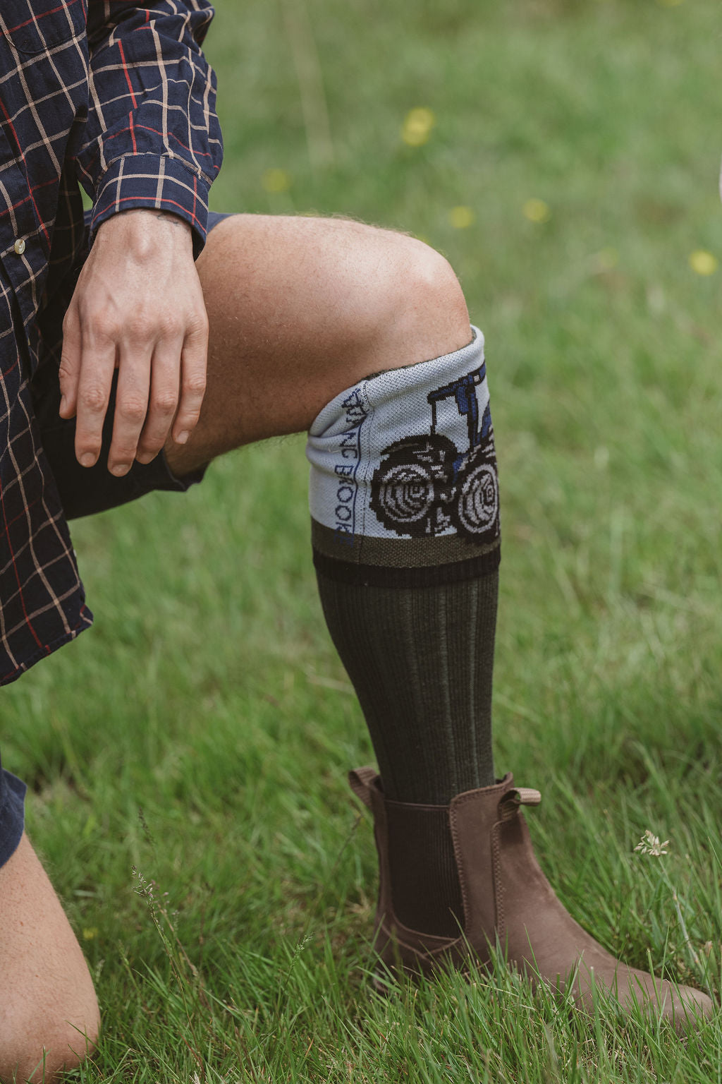 OUTLET: Tread and Tractor- Blue