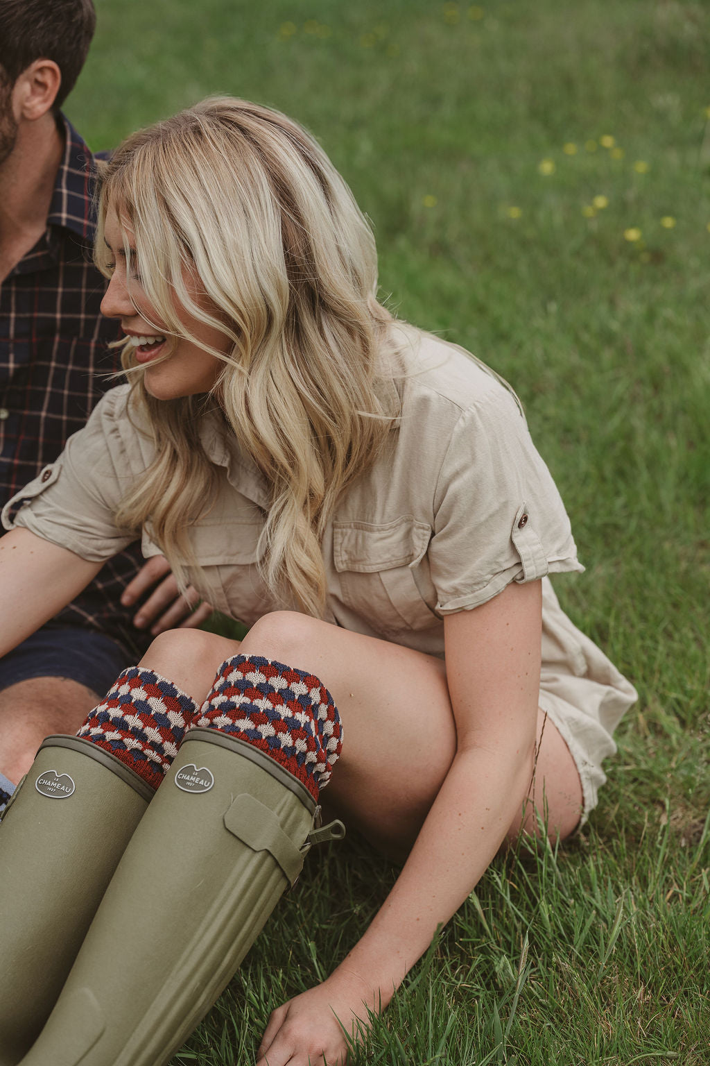 Bubble Cuff Classic Socks