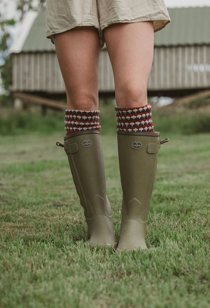 Bubble Cuff Classic Socks