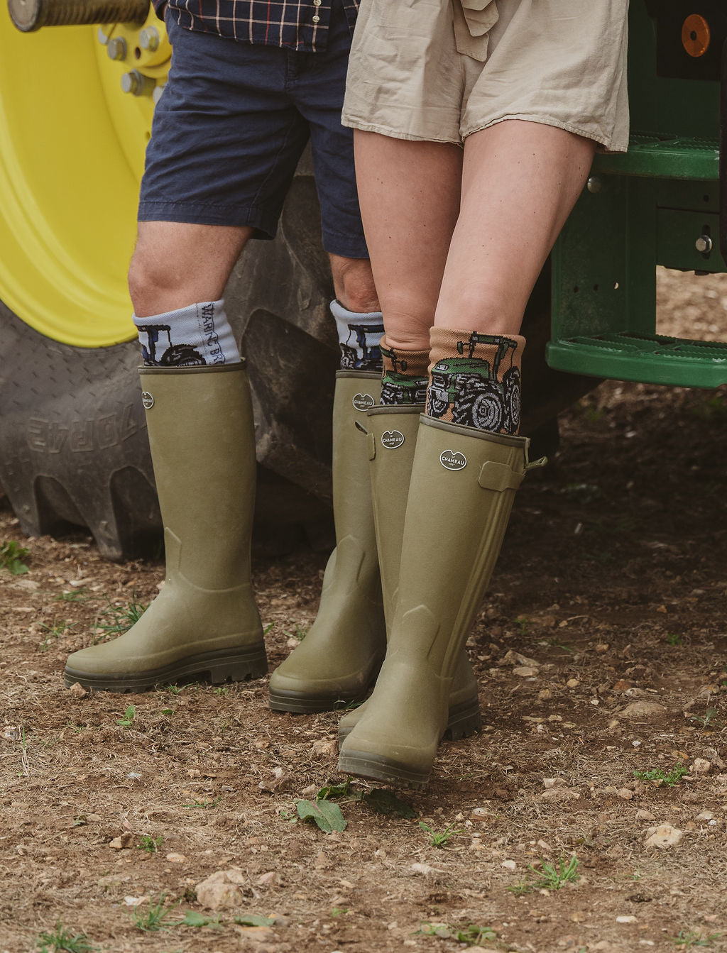 Tread and Tractor- Green