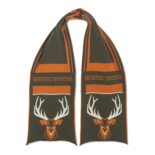 OUTLET: Majestic Stag Scarf Olive