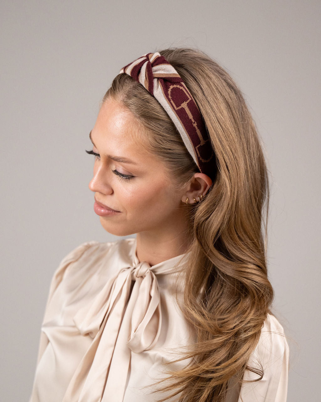 OUTLET: Plum Snaffle Hairband