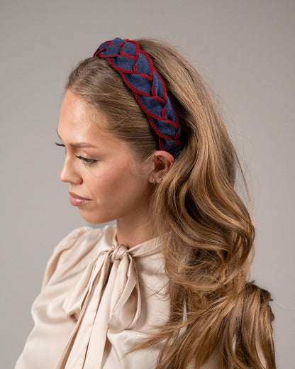 Patriotic Signature Plait Hairband