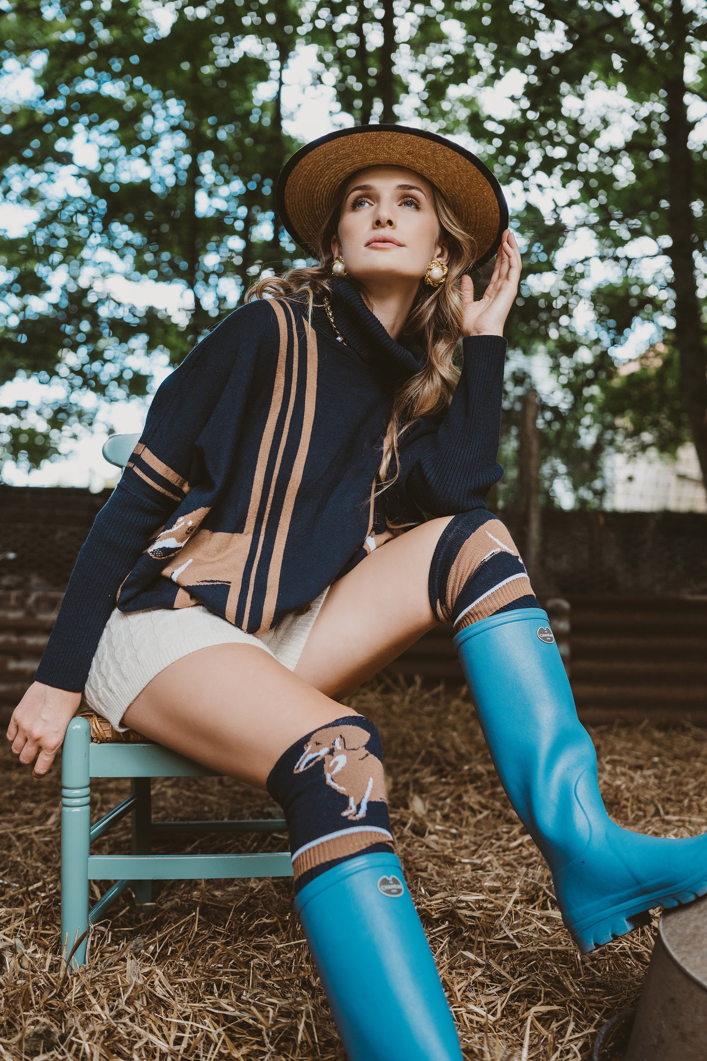 OUTLET: Signature Heads and Tails Poncho