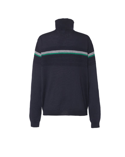 OUTLET: SW19 Quarter-Zip Jumper Navy