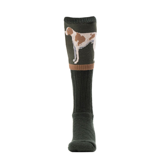 Estate pointer Socks- Brown