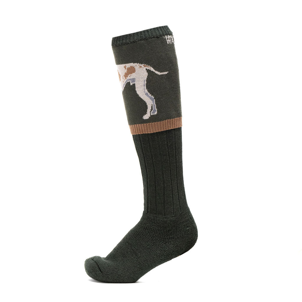 Estate pointer Socks- Brown