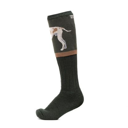 Estate pointer Socks- Brown