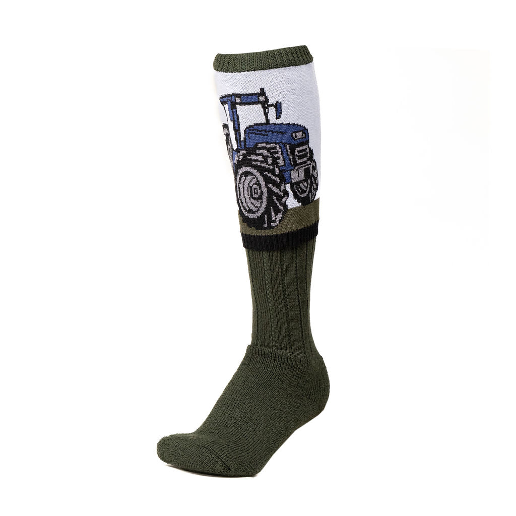 OUTLET: Tread and Tractor- Blue
