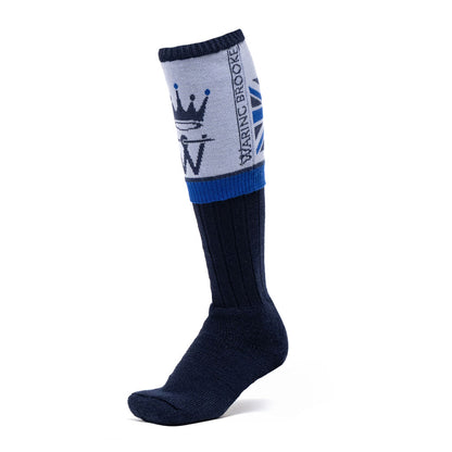 OUTLET: Union Jack Flag Personalised Boot Sock Royal