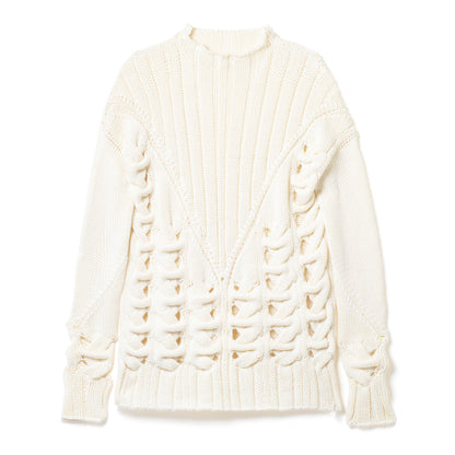 Blister Cable Hand-Knit Jumper