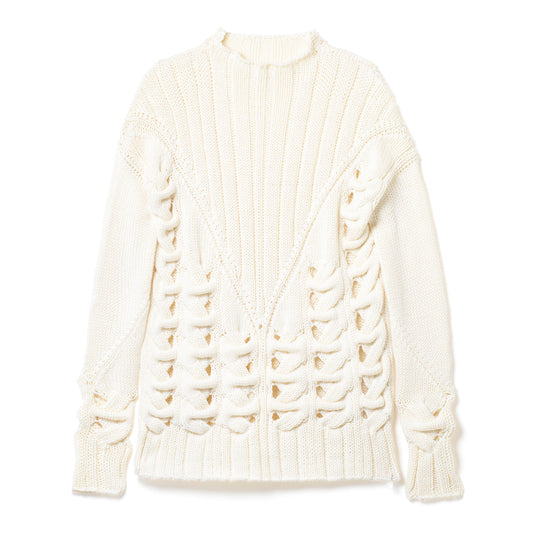 Blister Cable Hand-Knit Jumper