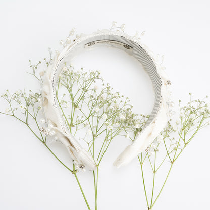 Aurora Pearl Bridal Hairband