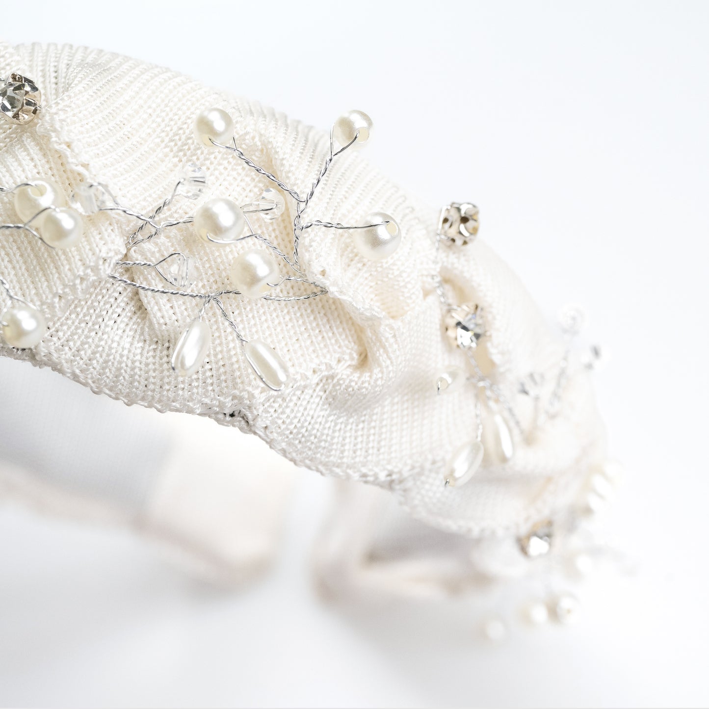 Aurora Pearl Bridal Hairband