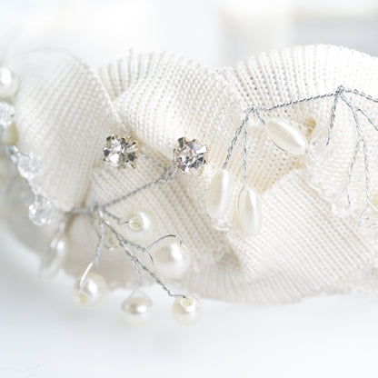 Aurora Pearl Bridal Hairband