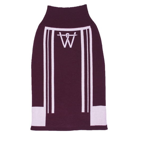 OUTLET: Baroque Skirt Plum