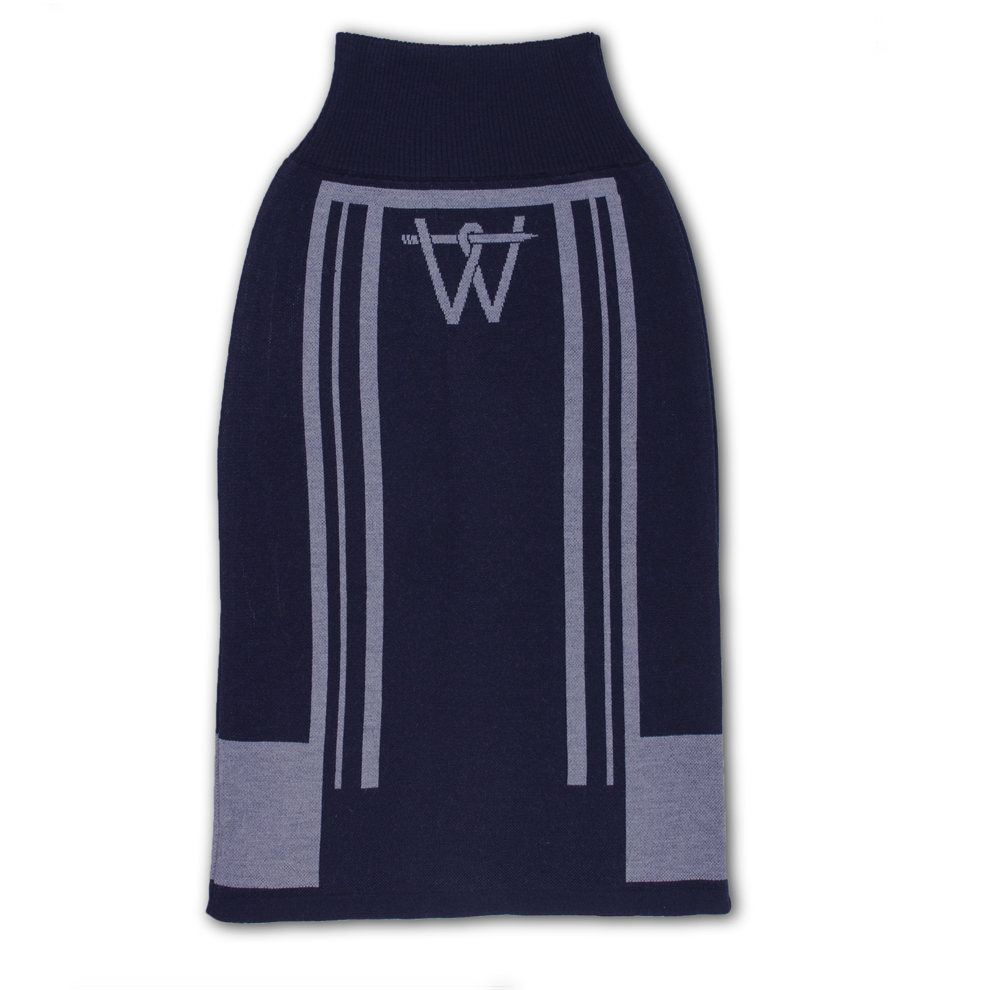 OUTLET: Baroque Skirt Navy