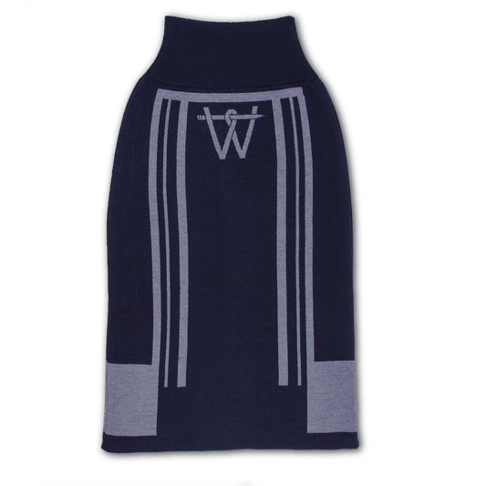 OUTLET: Baroque Skirt Navy