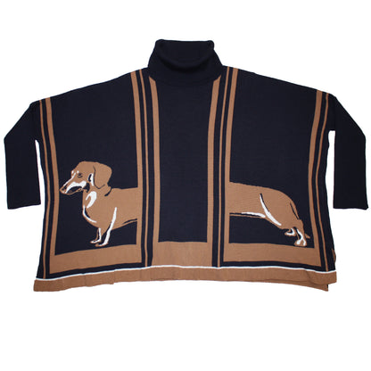 OUTLET: Signature Heads and Tails Poncho